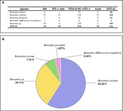 De Novo Transcriptome Assembly and Analysis of the Flat Oyster Pathogenic Protozoa Bonamia Ostreae